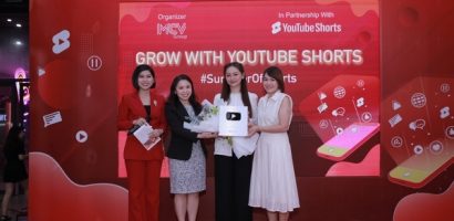 Các nhà sáng tạo nội dung tăng trưởng ấn tượng qua chương trình ‘Grow With YouTube Shorts’