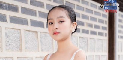 Hoa hậu nhí Vũ Lê Thư khoe sắc trong trẻo ở Hàn Quốc