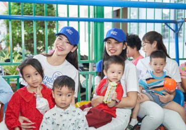 Thí sinh Miss Cosmo Vietnam 2023 tham gia hoạt động thiện nguyện tại mái ấm Tín Thác