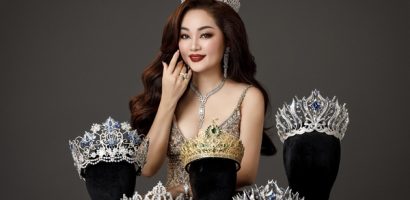 Hoa hậu Hoàng Thanh Nga với những tuyệt tác vương miện dành cho nhan sắc Việt