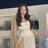 Hoa hậu Bảo Ngọc trao sash cho đại diện Việt Nam tại Hoa hậu Liên lục địa 2023