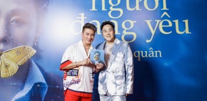 Đàm Vĩnh Hưng, Uyên Linh, Mai Tiến Dũng hội ngộ chúc mừng Trung Quân ra mắt album đầu tay