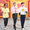 Siêu mẫu Vũ Thu Phương dạy catwalk ‘mổ cò’ cho MC Quyền Linh