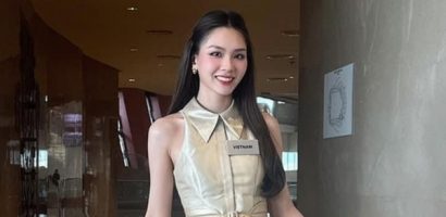 Mai Phương ‘bắn’ tiếng Anh lưu loát, giới thiệu dự án nhân ái cực kì tâm đắc tại Miss World