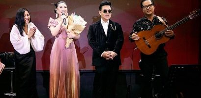 Như Quỳnh, Quang Lê, Phương Thanh mừng Nguyễn Hồng Nhung ra album Mộc Vol.2