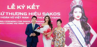 Hoa hậu Bùi Xuân Hạnh đồng hành cùng SAKOS trong sứ mệnh lan tỏa tinh thần tích cực