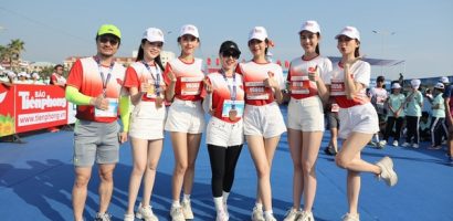 Dàn hoa hậu, á hậu tham gia Giải Vô địch Quốc gia Marathon và cự ly dài