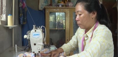 Thần Tài gõ cửa: Người thợ may khiếm khuyết ở Tiền Giang, đơn thân nuôi con suốt 12 năm dài