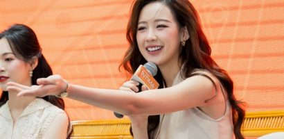 Hoa hậu Bảo Ngọc truyền cảm hứng cho sinh viên Hà Nội
