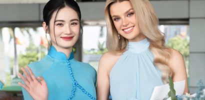 Hoa hậu Ý Nhi thể hiện tinh thần hiếu khách khi đón tiếp đoàn Miss World Organization