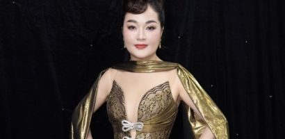 Hoa hậu Hoàng Thanh Nga hoá quý cô cổ điển chấm thi Miss Grand Vietnam 2024