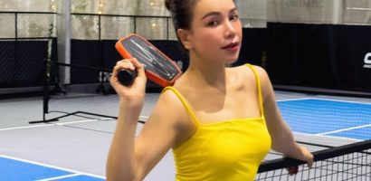 Thời trang chơi pickleball của Trà Ngọc Hằng