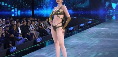 Quế Anh diễn áo tắm nóng bỏng ở bán kết Miss Grand International 2024