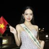 Hoa hậu Thanh Thuỷ mang 150kg hành lý đến Miss International 2024