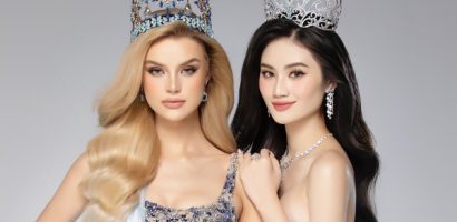 Hoa hậu Ý Nhi ‘đọ sắc’ cùng Miss World Krystyna Pyszková