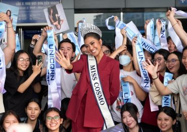 Miss Cosmo 2024 bắt đầu chuyến homecoming về Indonesia