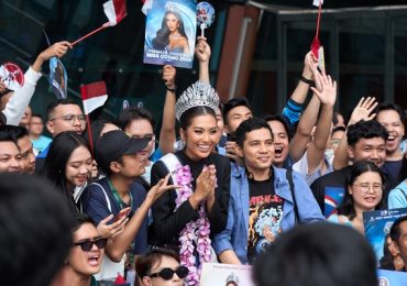 Miss Cosmo 2024 xúc động trong ngày trở về Indonesia