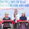 H’Hen Niê khánh thành điểm trường và nhà tắm tại Yên Bái