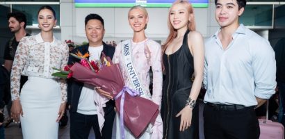 Miss Universe 2024 mặc áo bà ba đến thăm Việt Nam