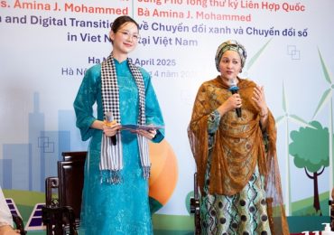 Bảo Ngọc ‘cầm trịch’ chương trình đối thoại với Phó Tổng thư ký Liên Hợp Quốc