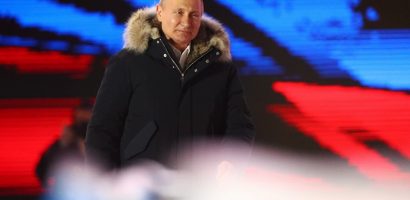 Thắng áp đảo, Putin lần thứ 4 đắc cử tổng thống Nga