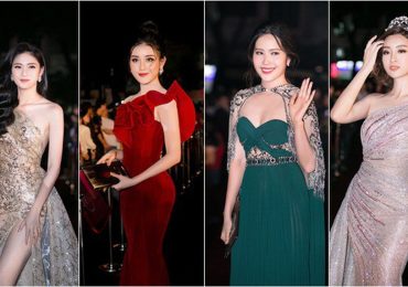 Đỗ Mỹ Linh, Kỳ Duyên cùng dàn mỹ nhân trên thảm đỏ ‘Hoa hậu Việt Nam 2018’