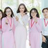 Ngọc Châu rạng rỡ về trường sau khi đăng quang ‘Miss Supranational Vietnam 2018’
