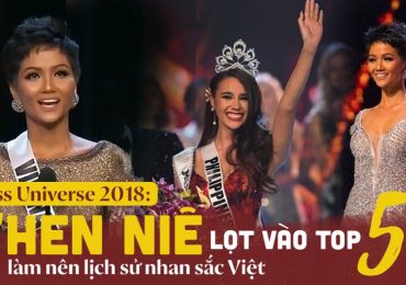 H’Hen Niê lập kỳ tích lịch sử lọt vào Top 5 ‘Hoa hậu Hoàn vũ Thế giới 2018’