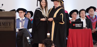 Ngọc Thanh Tâm tốt nghiệp đại học loại giỏi tại trường quốc tế