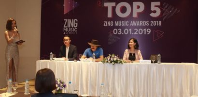 Top 5 ‘Zing Music Awards 2018’: Hương Tràm, Erik và JustaTee dẫn đầu bình chọn