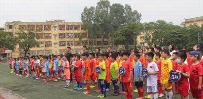 Khai mạc Giải bóng đá học sinh chào mừng Kỷ niệm 1010 năm Thăng Long – Hà Nội