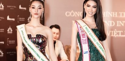 Á hậu Ngọc Thảo chính thức được trao ‘sash’ tham dự Miss Grand International 2020