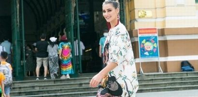 Hoa hậu đẹp nhất Thế giới 2020 say đắm với Sài Gòn