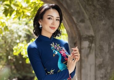 Hoa hậu Ngọc Diễm làm nàng thơ cho bộ sưu tập mới của nhà thiết kế Minh Châu