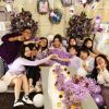 Giữa lịch trình bận rộn, Khả Như vẫn tranh thủ cùng fans ăn mừng Noel