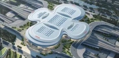 Thiết kế nhà ga 2,7 tỉ USD ở Trung Quốc bị chế giễu