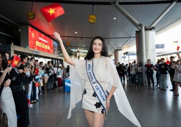 Hoa hậu Ý Nhi mang hơn 160 kg hành lý thi Miss World